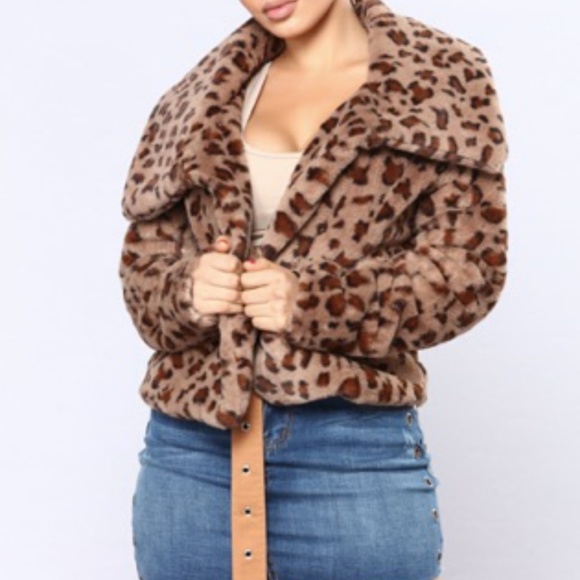 boutique Jackets & Blazers - Cheetah Print Open Front Jacket